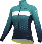 Ale Dames Fietsshirt Lange Mouwen PR-R Stars - WitBlauw - XXL - Valt klein