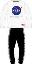Nasa pyjama - grijs - zwart - Maat 158 / 13 jaar