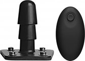 Vibrating Plug with Wireless Remote - Black