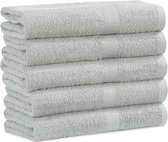 Dreamhouse Handdoeken - Set van 10 - 70x140 cm - 100% Katoen - Licht Grijs