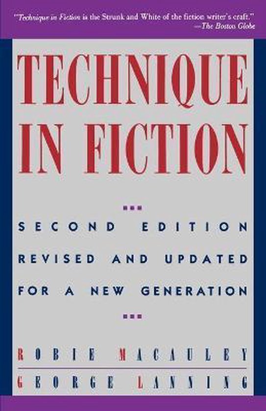 Technique in Fiction - cover