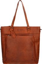 Dimagini Classics 15" Croco Business Shopper cognac