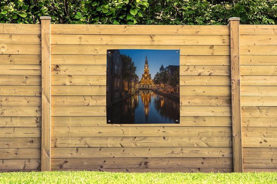 Nappe de jardin Alkmaar - Canal - Nuit - 100x100 cm