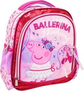 rugzak Peppa Pig junior 27 x 31 cm polyester roze