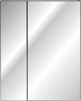 Spiegelkast Badkamer 60 cm – Bastiana – Luxe Badkamer Spiegel Kast – Badkamerkast met Spiegel - Perfecthomeshop