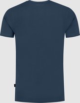 Ballin Amsterdam -  Heren Slim Fit   T-shirt  - Blauw - Maat M