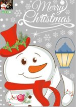 raamsticker kerst - kerstversiering - kerstdecoratie - raamdecoratie kerst- raamstickers kerstmis - merry christmas sticker