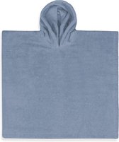 Poncho Grey Blue Maat S (0 t/m 2 jaar)