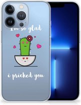 Smartphone hoesje Geschikt voor iPhone 13 Pro Hoesje maken Cactus Glad