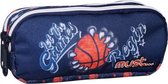 etui Let the Games jongens 21 x 9 cm polyester donkerblauw