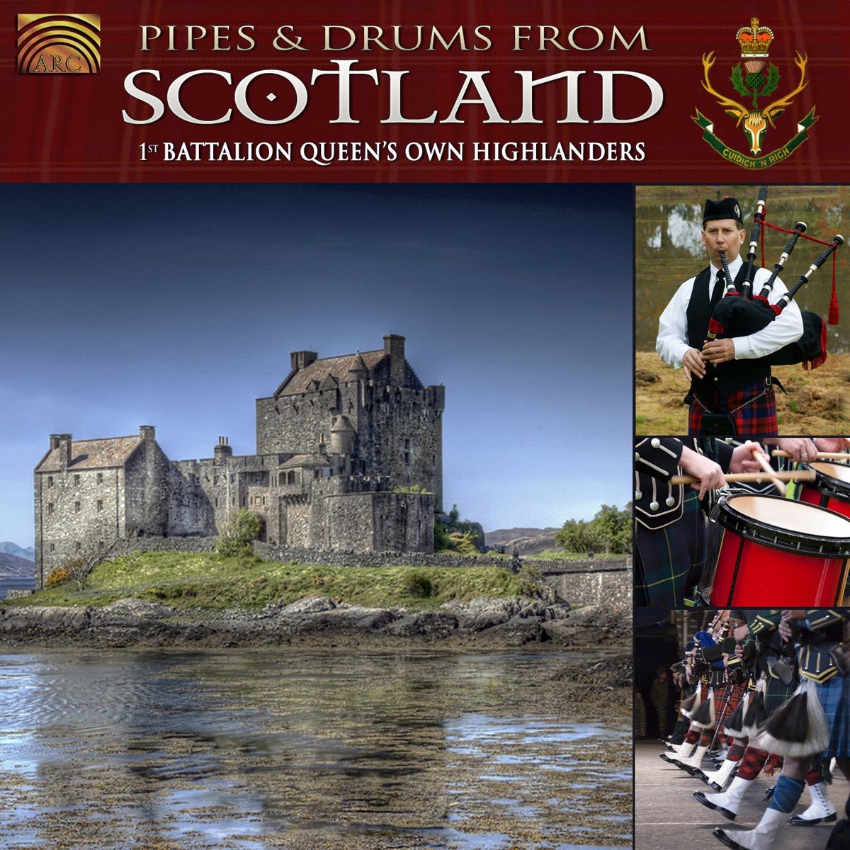 The Queen's Own Highlanders - Pipes & Drums From Scotland (CD)