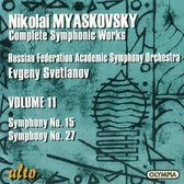 Evgeny/Russian Fed.Academ Svetlanov - Myaskovsky:Sinfonien 15+27 (CD)