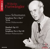 Wilhelm Furtwängler - Sym. 1 & 4 Overture Manfred (CD)