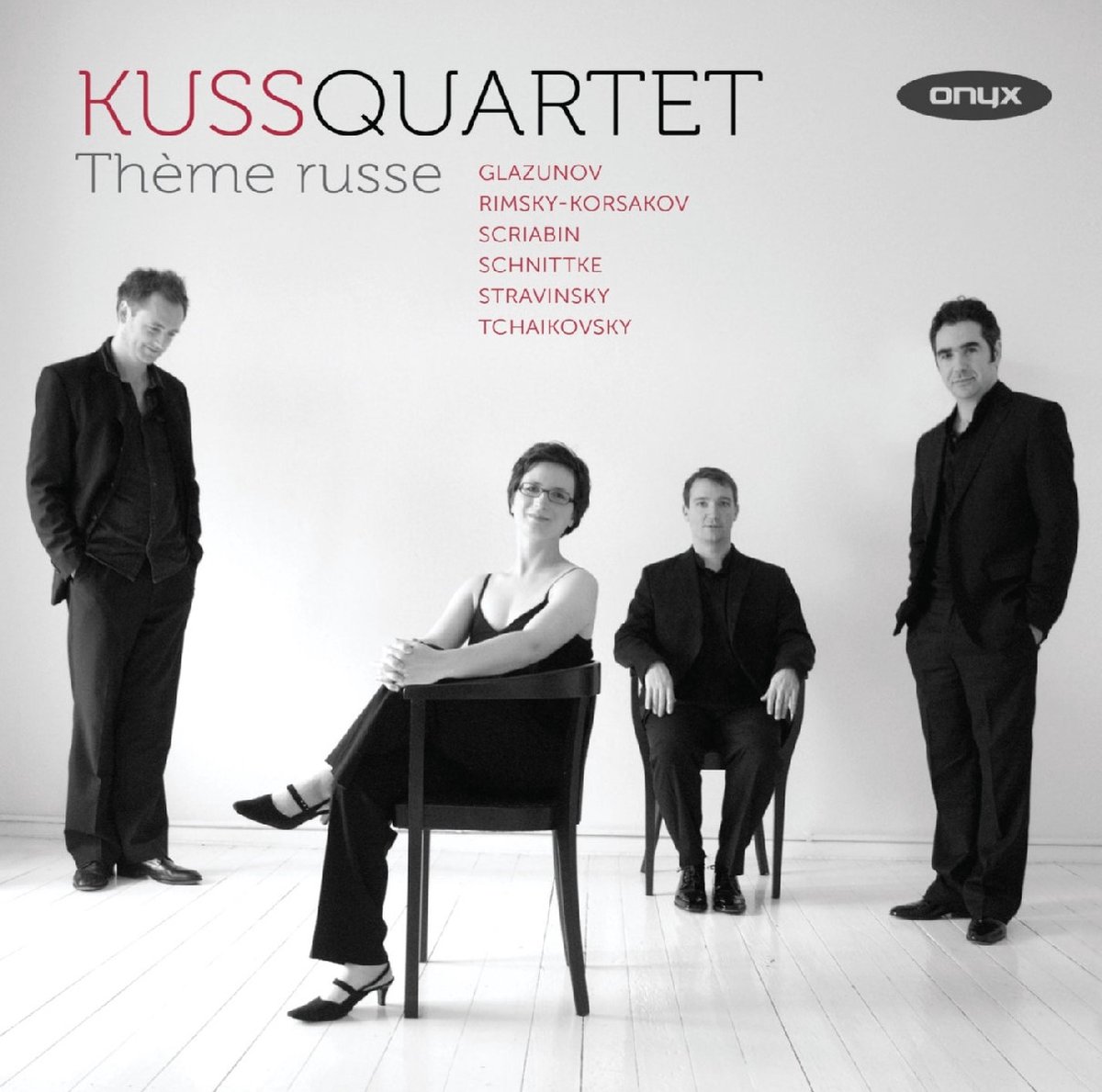 Kuss Quartet - Thème Russe: Glazunov, Rimsky-Korsakov, Scriabin, Stravinsky, Tchaikovsky (CD)