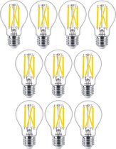 10 stuks Philips led lamp E27 11.5W/927-922 Helder DimTone Cri90