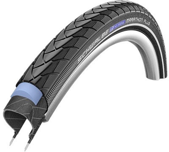 Schwalbe Buitenband - Marathon Plus - 20 inch x 1.75 - Zwart Reflecterend van Schwalbe — afbeelding 3