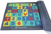 CoolHome Puzzle & Go - Puzzel Mat - Oprolbare Puzzlemat - Puzzelrol 500 tot 1500 Stukjes - met Draagtas - Grijs