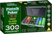 Piatnik Poker Set 300 High Gloss Chips