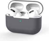 Beschermhoes voor Apple Airpods Pro - Zwart - Siliconen case geschikt voor Apple Airpods Pro