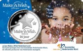 30 jaar Make-A-Wish Nederland Penning in coincard