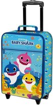 Pinkfong Trolley Baby Shark Junior 53 X 33 Cm Polyester Blauw