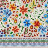Table Napkins. Embroidery. size 33x33 cm. 20 pc/ 1 pack