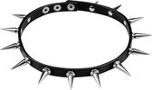 Boland - Halsband Spike de luxe - Volwassenen - Unisex - Rocker