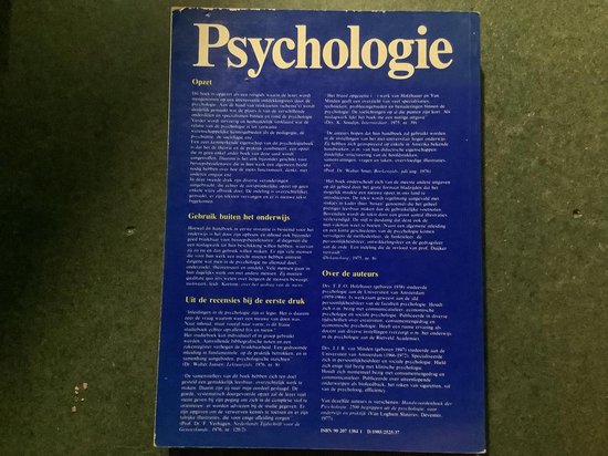 Psychologie - Theorie en praktijk, Drs. F.FO. Holzhauer | 0978902071384 ...