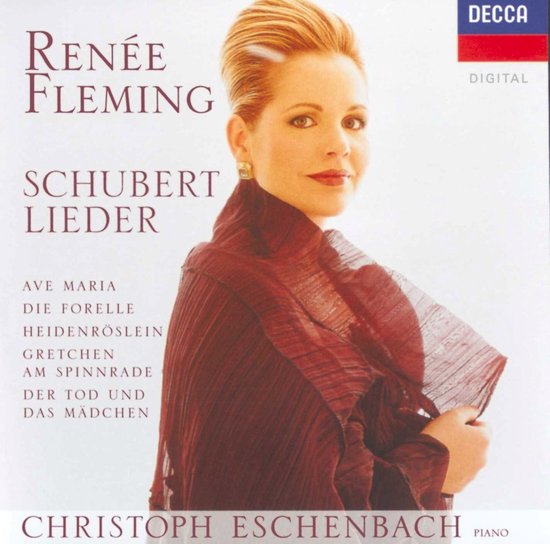Christoph Eschenbach & Renée Fleming - Schubert: Lieder - Ave Maria, Die Forelle, Heidenröslein etc (CD)