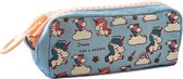 ZODY SHOP - Eenhoorn Etui Meisjes Dream Like a Unicorn - Roze - Pennenzak - School