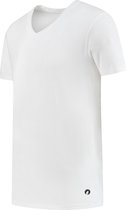 Bambocks Bamboe T-shirt wit v hals 2 pack M