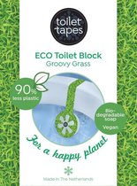 Toilet Tapes - duurzaam toiletblokje - Groovy Grass - per stuk
