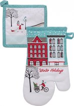 Pannenlap set Kerst