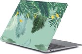 Macbook Case Cover Hoes voor Macbook Pro 13 inch 2020 A2289 - A2251 - A2338 M1 - A1706 -A1708 -A1989 - Blaadjes en Veren