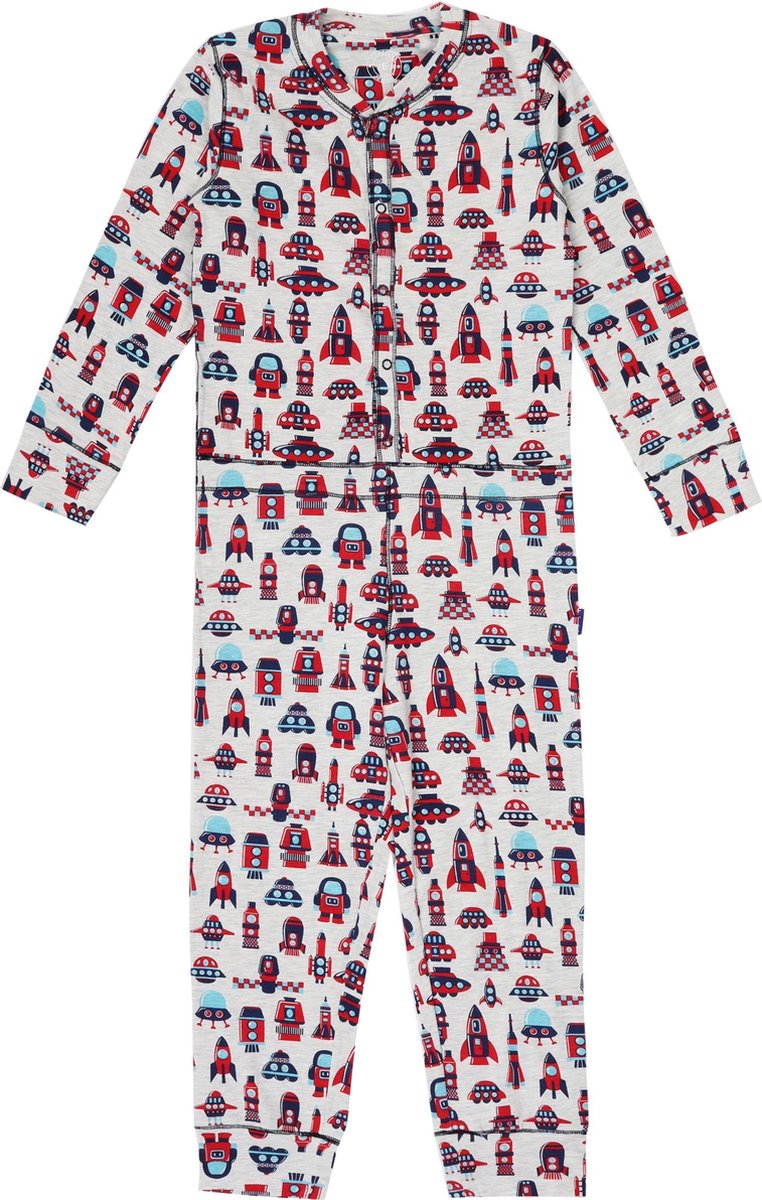 Claesen's Jongens Onesie-Raket Print - Maat 140-46