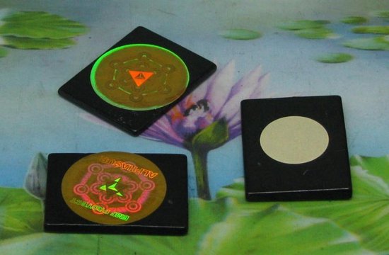 Plaques anti-smog Shungite GSM avec hologramme (lot de 3)