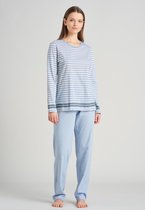 Schiesser – Sportive Stripes – Pyjama – 175487 - Light Blue - 44