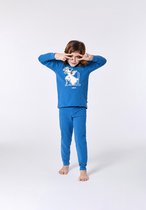 Woody pyjama jongens - ijsbeer - streep -212-1PZL-Z/906 - maat 164