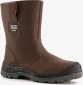 Safety Jogger Alaska werkschoenen S3 - Bruin - Maat 47 - Echt leer