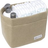 Commode Meyco medium Knit Basic - Taupe - 26x19xh16cm