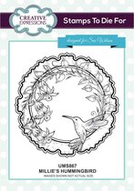 Creative Expressions Cling stamp - Frame kolibire - 10,8cm x 10,8cm