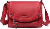 Bagwise® Schoudertas - Crossbodytas - Dames - 1728 - Rood