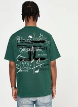 JORCUSTOM Artist Loose Fit T-Shirt - Green - Volwassenen - Maat M