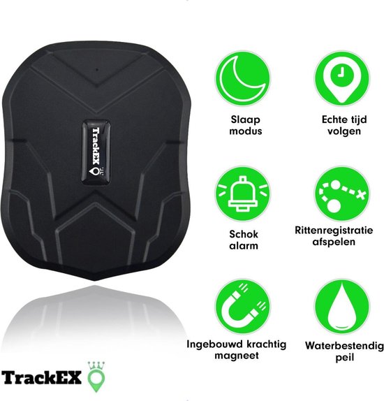 TrackEX- GPS tracker Type 90 - Tracker- Automotive Tracking Apparaat - Accu 90 dagen