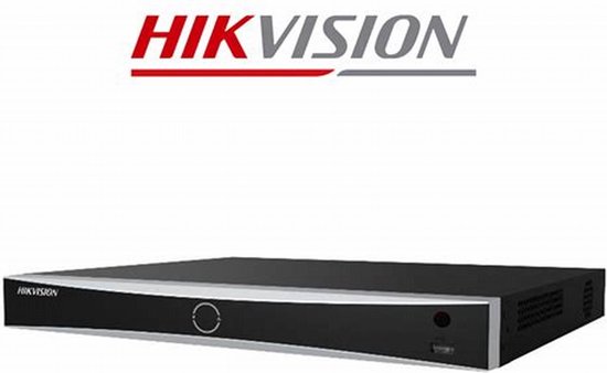Hikvision NVR 16 CH 12MP - 2HDD - ALARM 4IN/1OUT - 16 POE - 1CVBS...