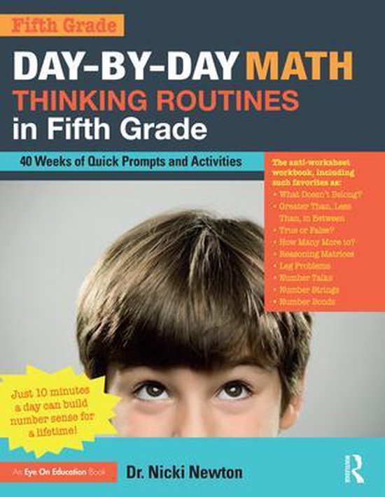 Day-by-Day Math Thinking Routines in Fifth Grade - cover