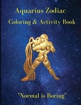 Aquarius Zodiac Coloring & Activity Book