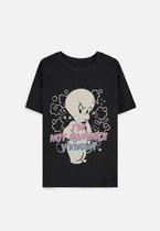 Casper The Friendly Ghost Dames Tshirt -2XL- Not Invisible Zwart