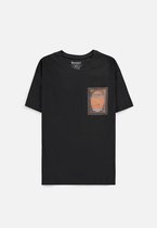 Magic The Gathering Heren Tshirt -XL- Pocket Print Zwart
