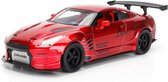 2009 Nissan GT-R (R35) Ben Sopra (Rood) (20 cm) 1/24 JADA - Modelauto - Schaalmodel - Model auto - Miniatuurautos - Miniatuur auto